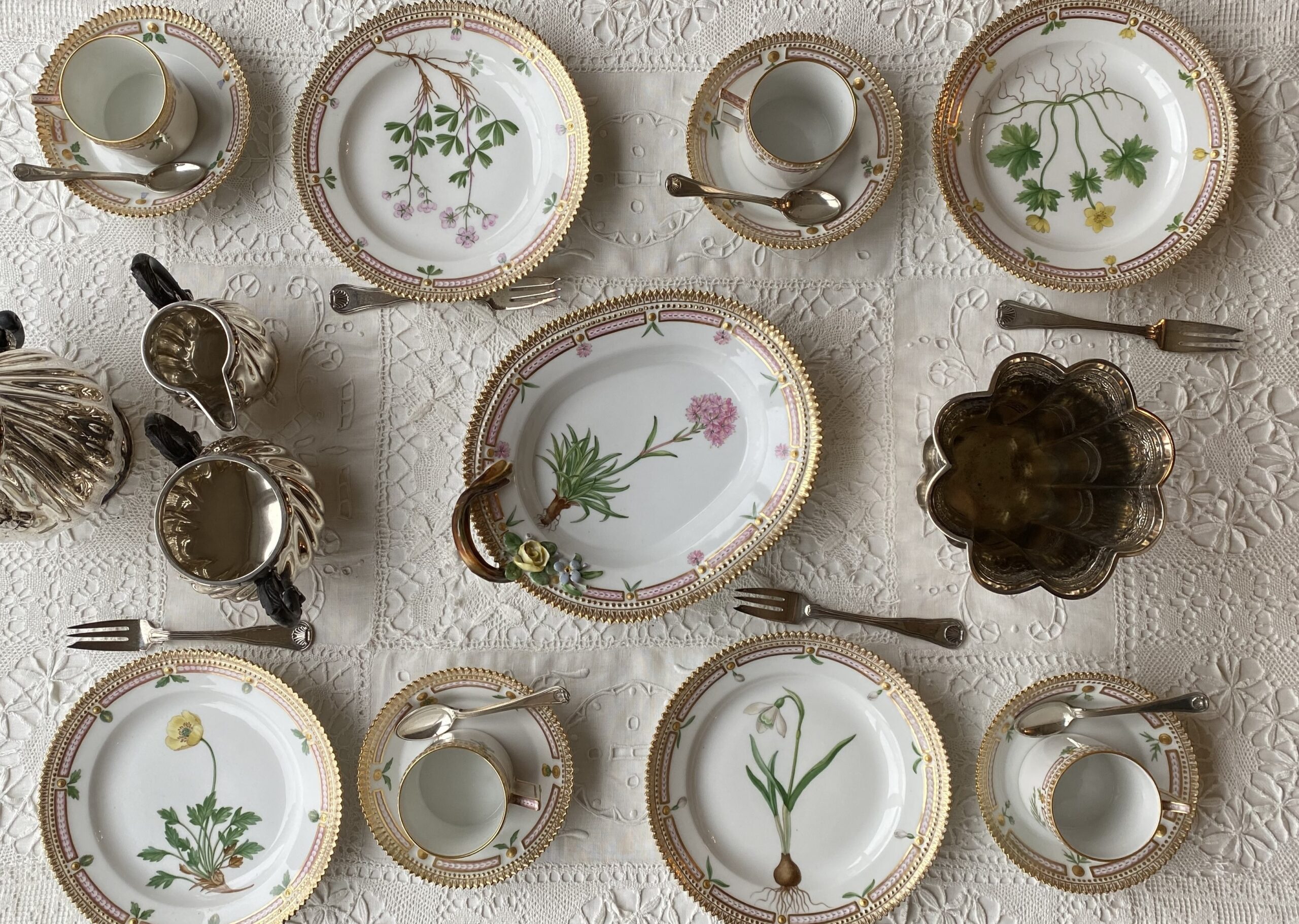 Museum ERNST Kaffebord i Havestuen